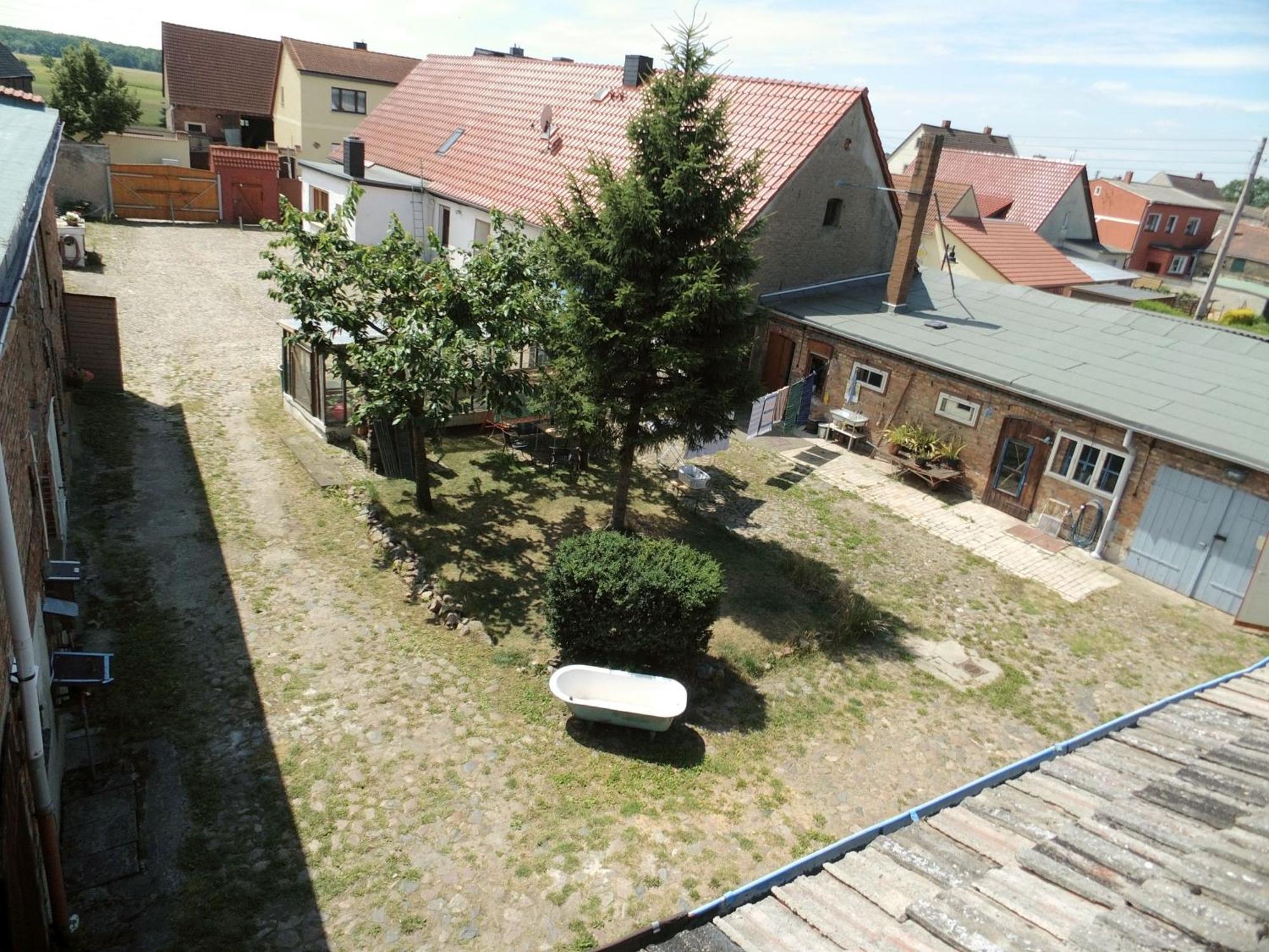 Ferienwohnung Zallnerhof Am Elberadweg In Steutz Exterior photo